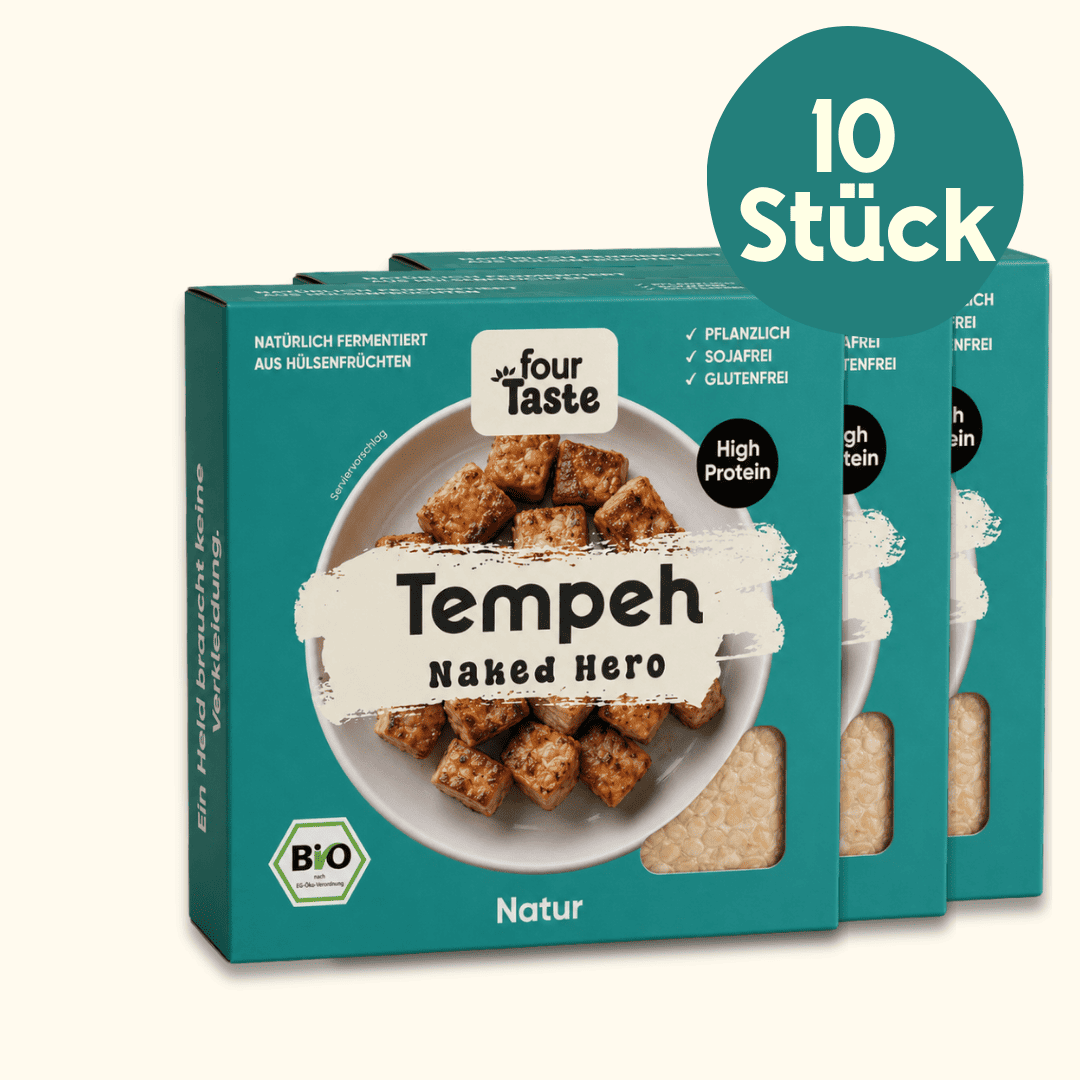 Bio Tempeh Naked Hero fourTaste GmbH