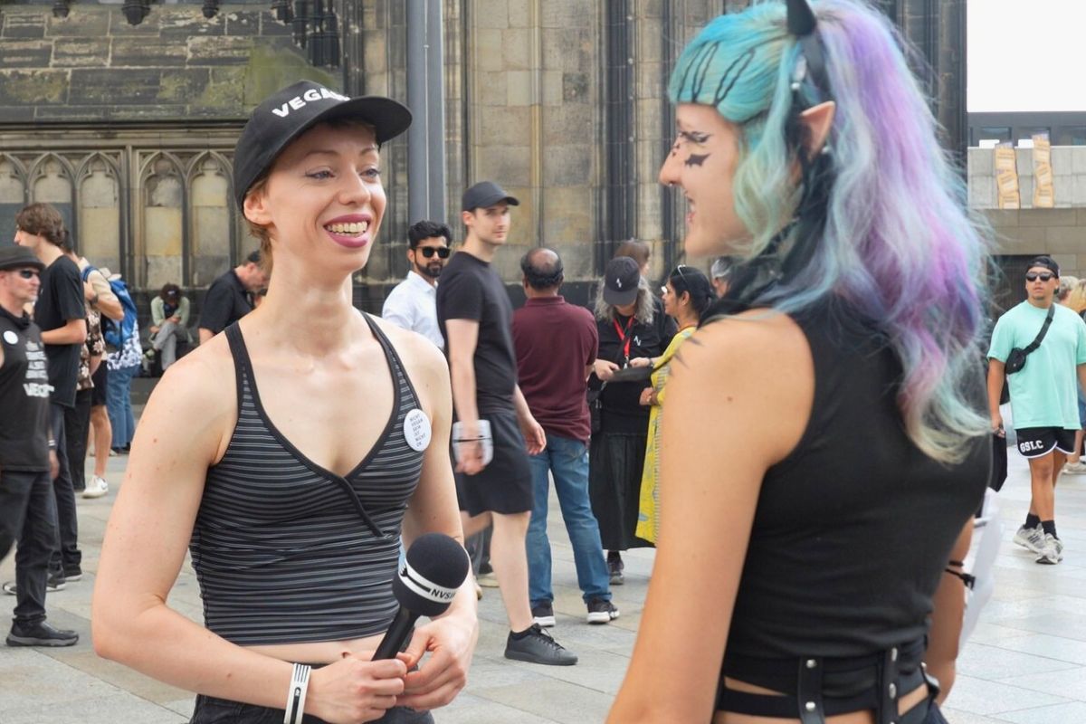Die militante Veganerin spricht über Massentierhaltung und Tierleid