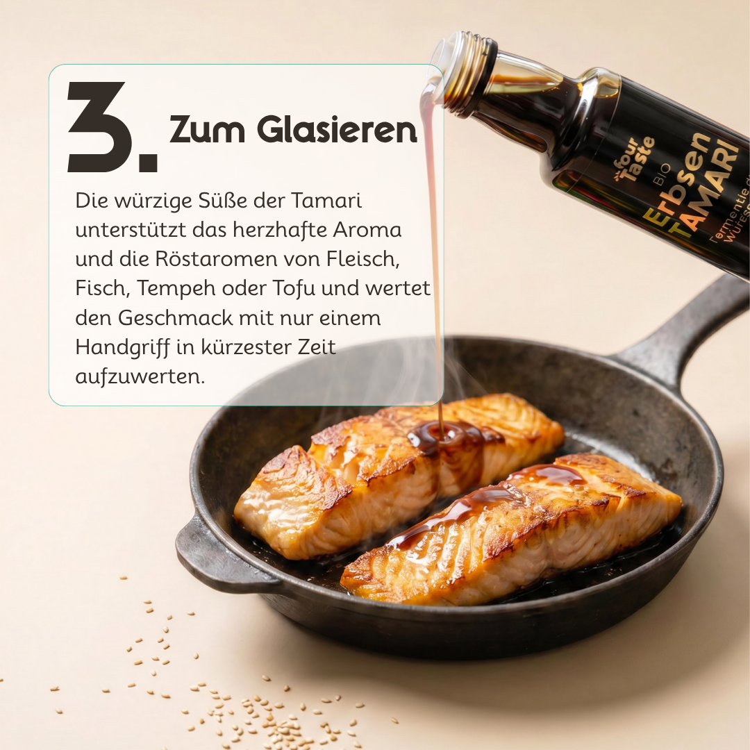 Bio Tamari-Sauce Erbse fourTaste GmbH
