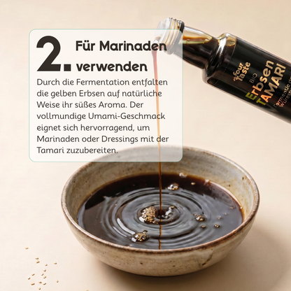 Bio Tamari-Sauce Erbse fourTaste GmbH