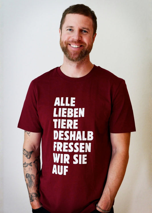 Alle lieben Tiere big & bold Shirt | SATZAFFE