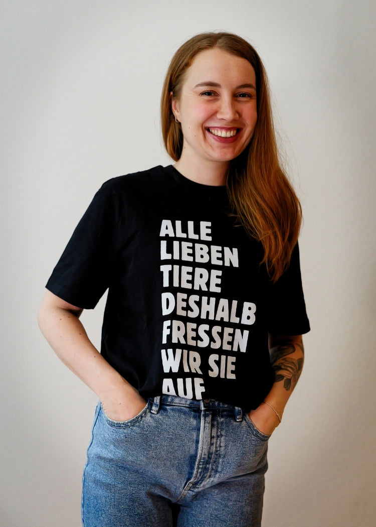 Alle lieben Tiere big & bold Shirt | SATZAFFE