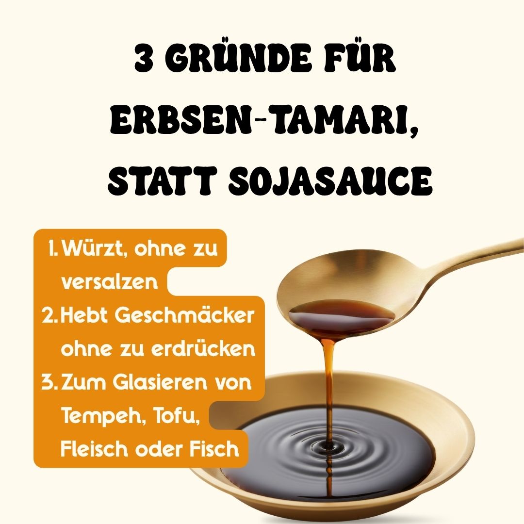 Bio Tamari-Sauce Erbse fourTaste GmbH