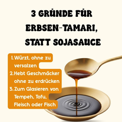 Bio Tamari-Sauce Erbse fourTaste GmbH