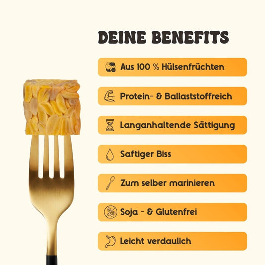 Bio Tempeh Naked Hero fourTaste GmbH