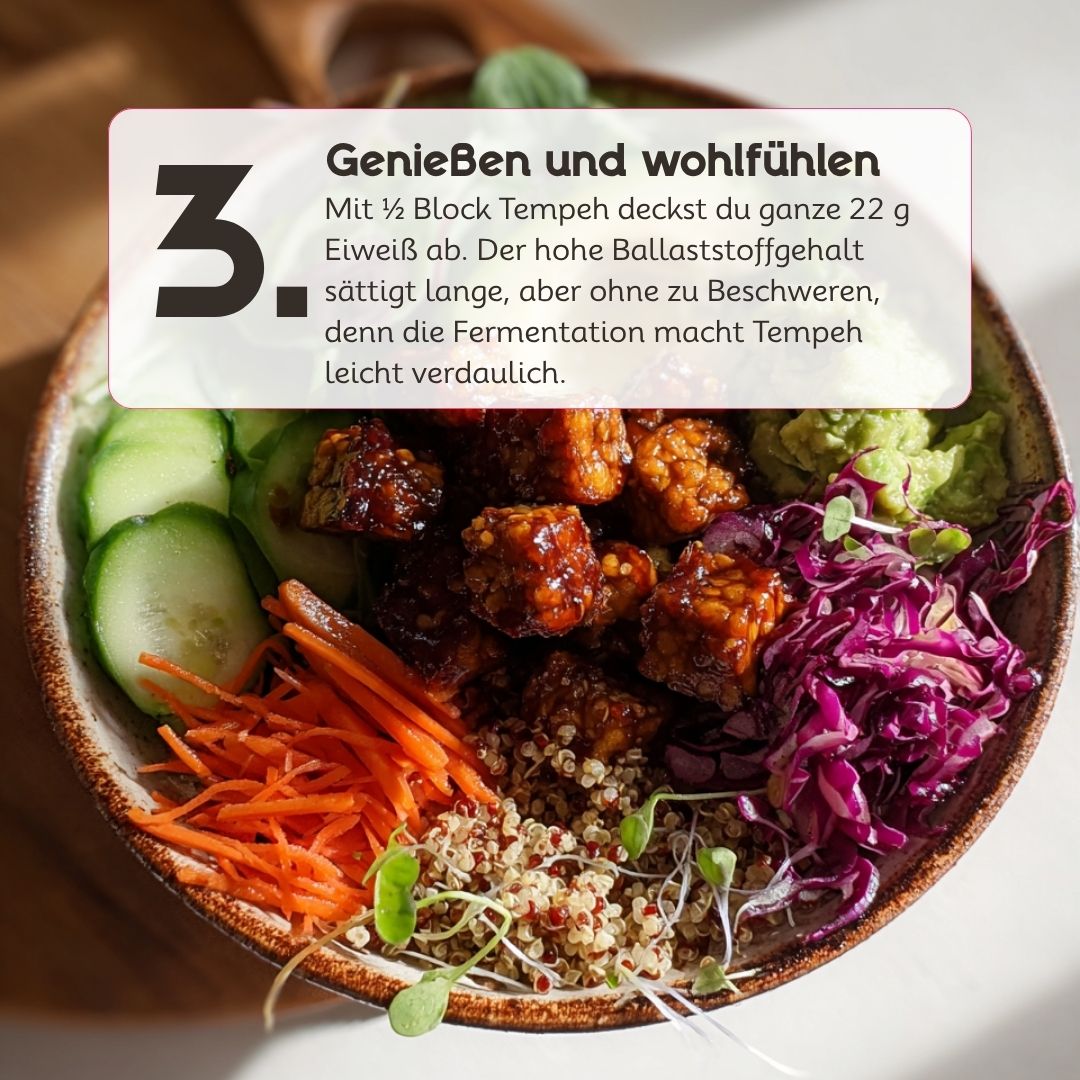 Bio Tempeh Naked Hero fourTaste GmbH