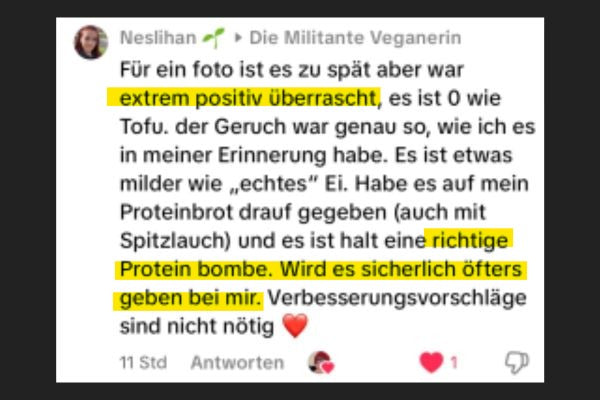 Vegan Erfahrung 9