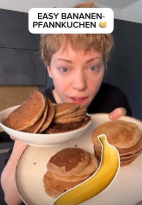 Bananen Pancakes vegan