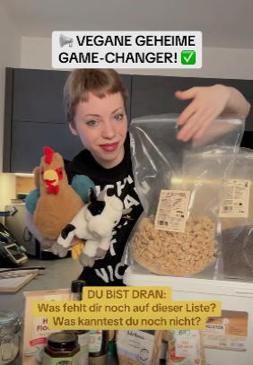 Vegane Zutaten