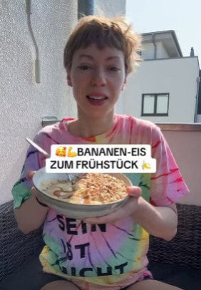 Bananen Eis vegan