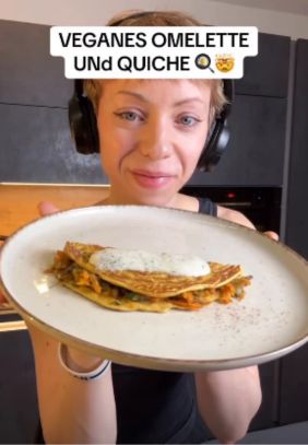 Veganes_Omelette_und_vegane_Quiche_mit_Linsen