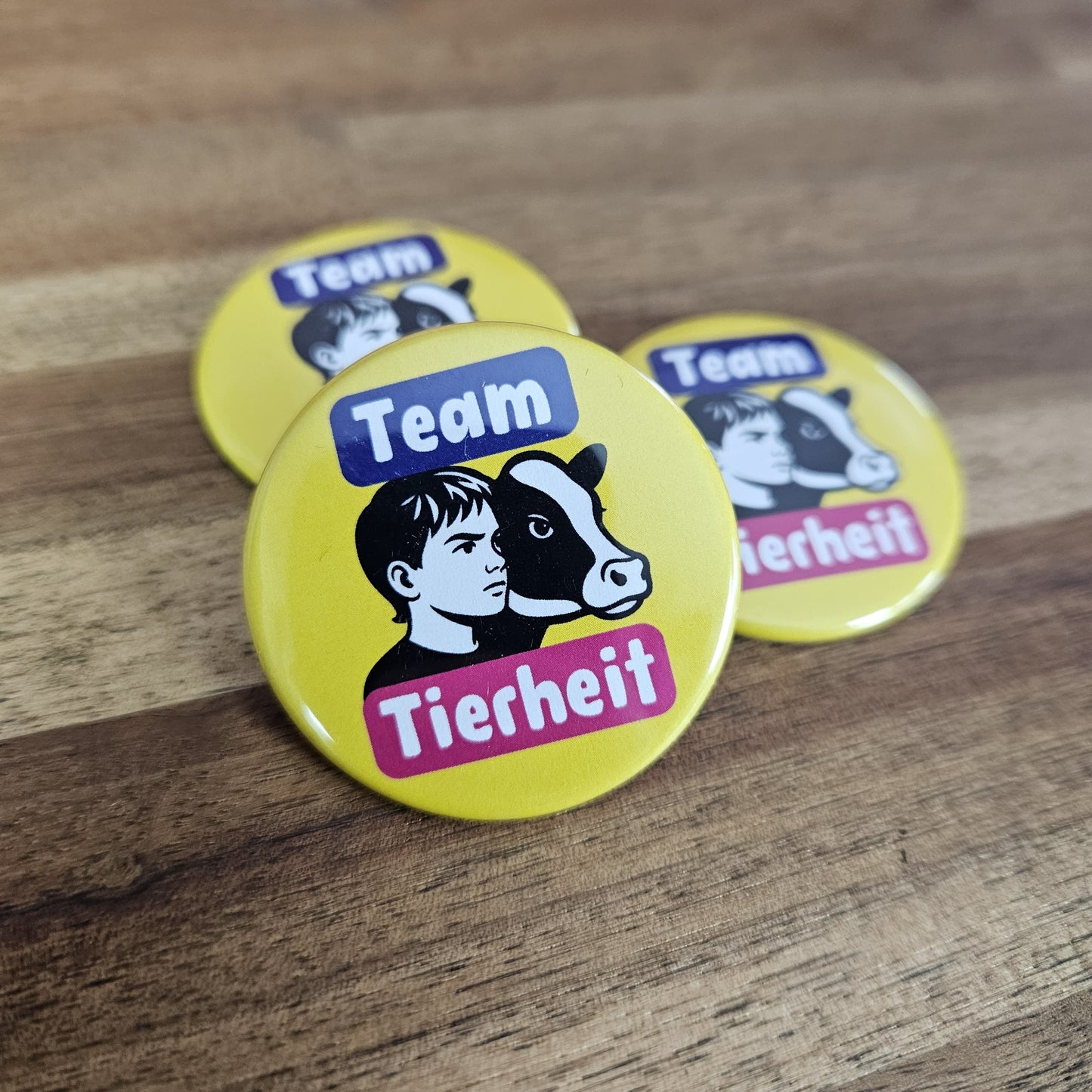 Der Team Tierheit Button | RLV!
