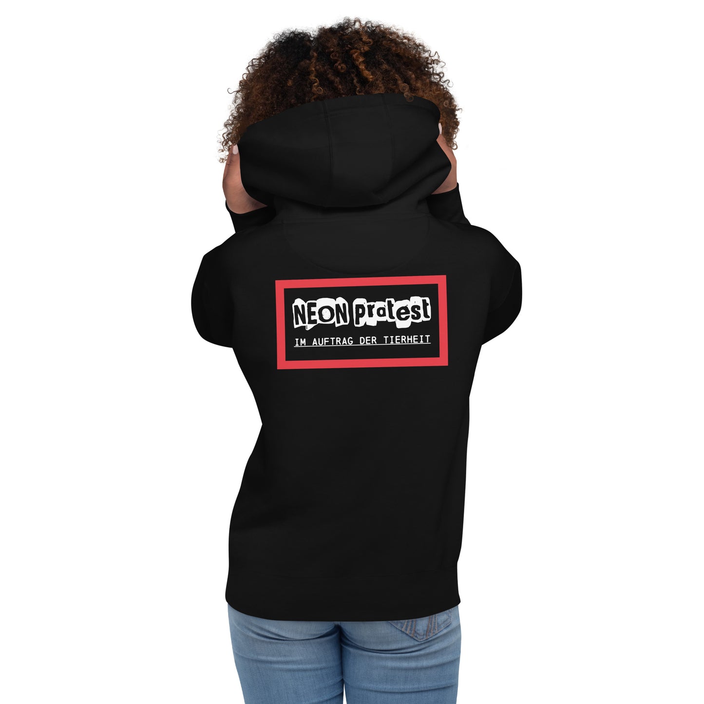 Tierverteidigerin Hoodie | NEON