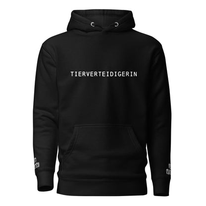 Tierverteidigerin Hoodie | NEON