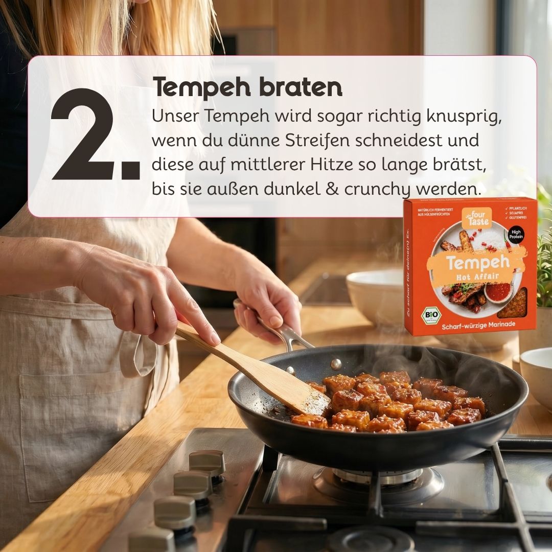 Bio Tempeh Hot Affair fourTaste GmbH