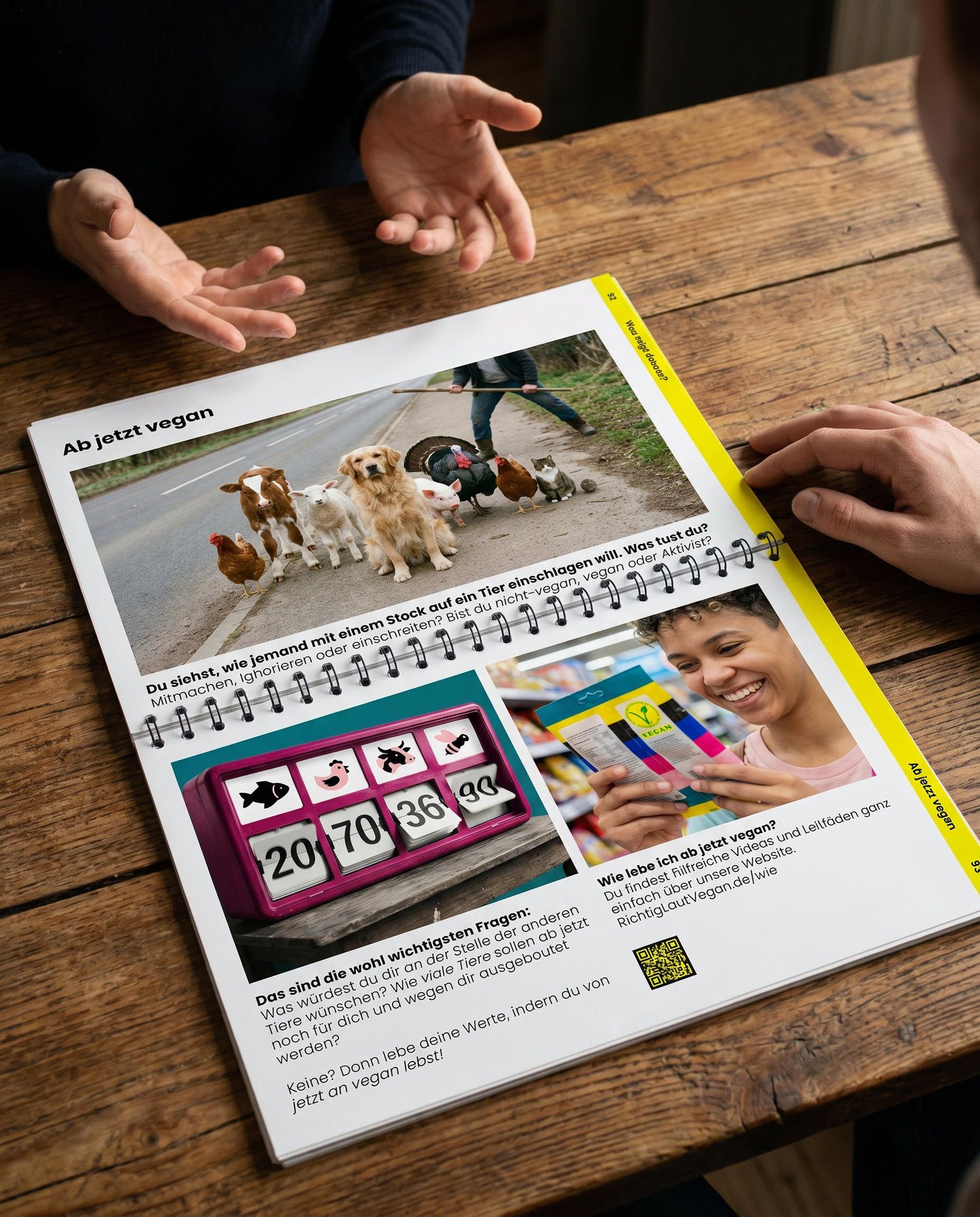 DIE MAPPE | Vegane Erklärmappe | Material für Aktivisten NVSINO