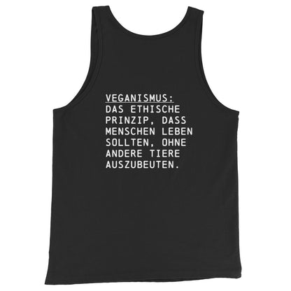 NEON Tierverteidiger Tank Top mit Veganismus Definition NVSINO