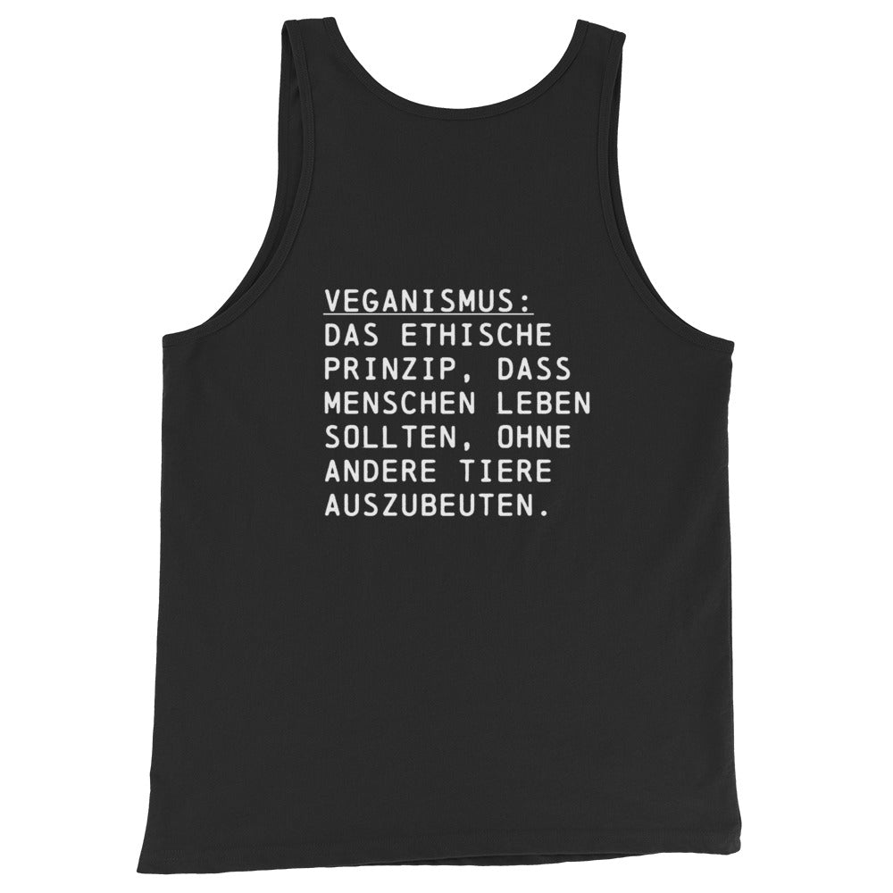 NEON Tierverteidigerin Tank Top mit Veganismus Definition NVSINO