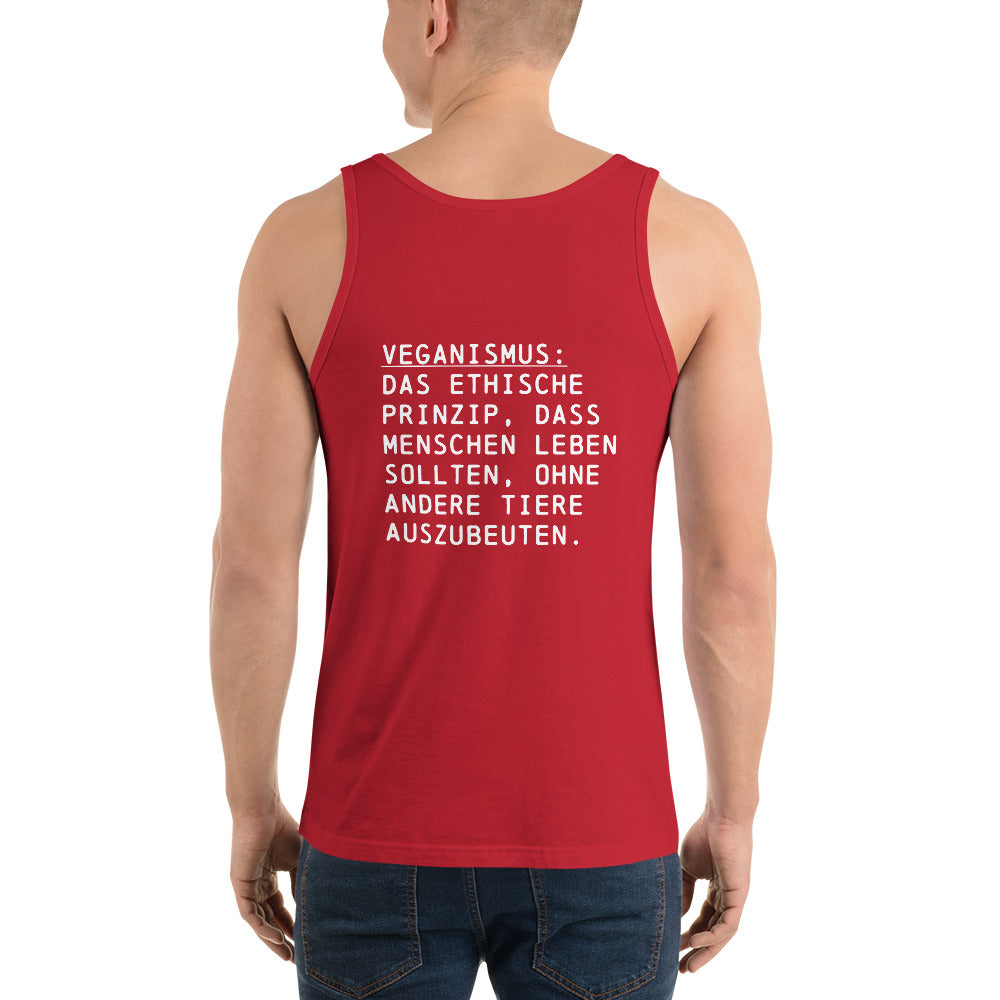 NEON Tierverteidiger Tank Top mit Veganismus Definition NVSINO