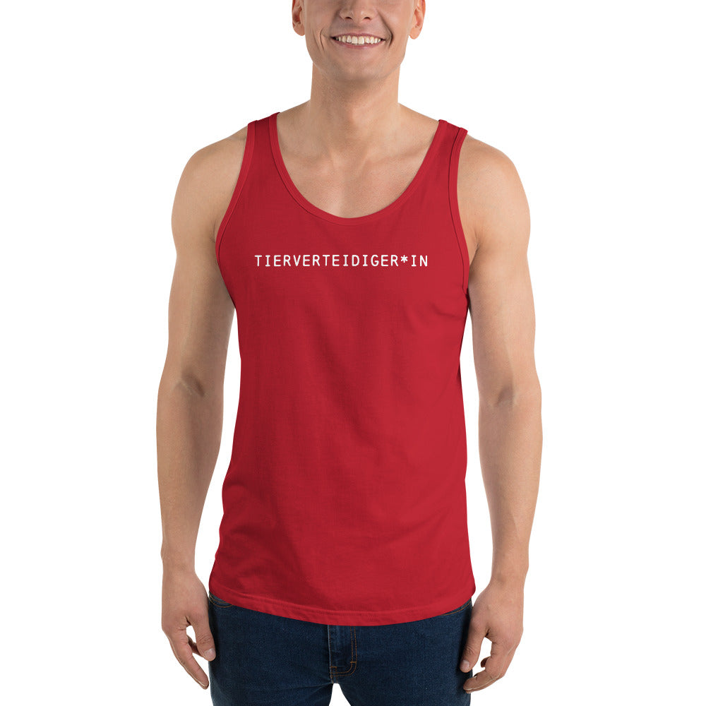 NEON Tierverteidiger*in Tank Top mit Veganismus Definition NVSINO
