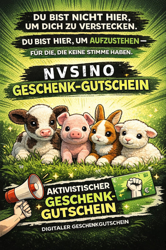 Aktivistischer Geschenk-Gutschein | NVSINO NVSINO