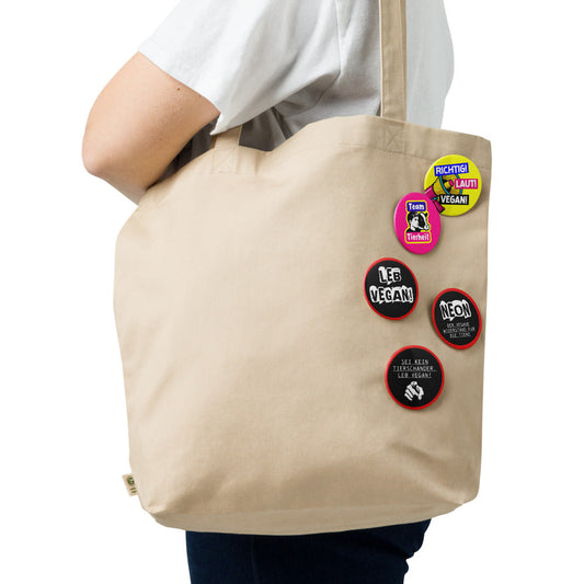 Veganes Button Set Groß | RLV & NEON NVSINO