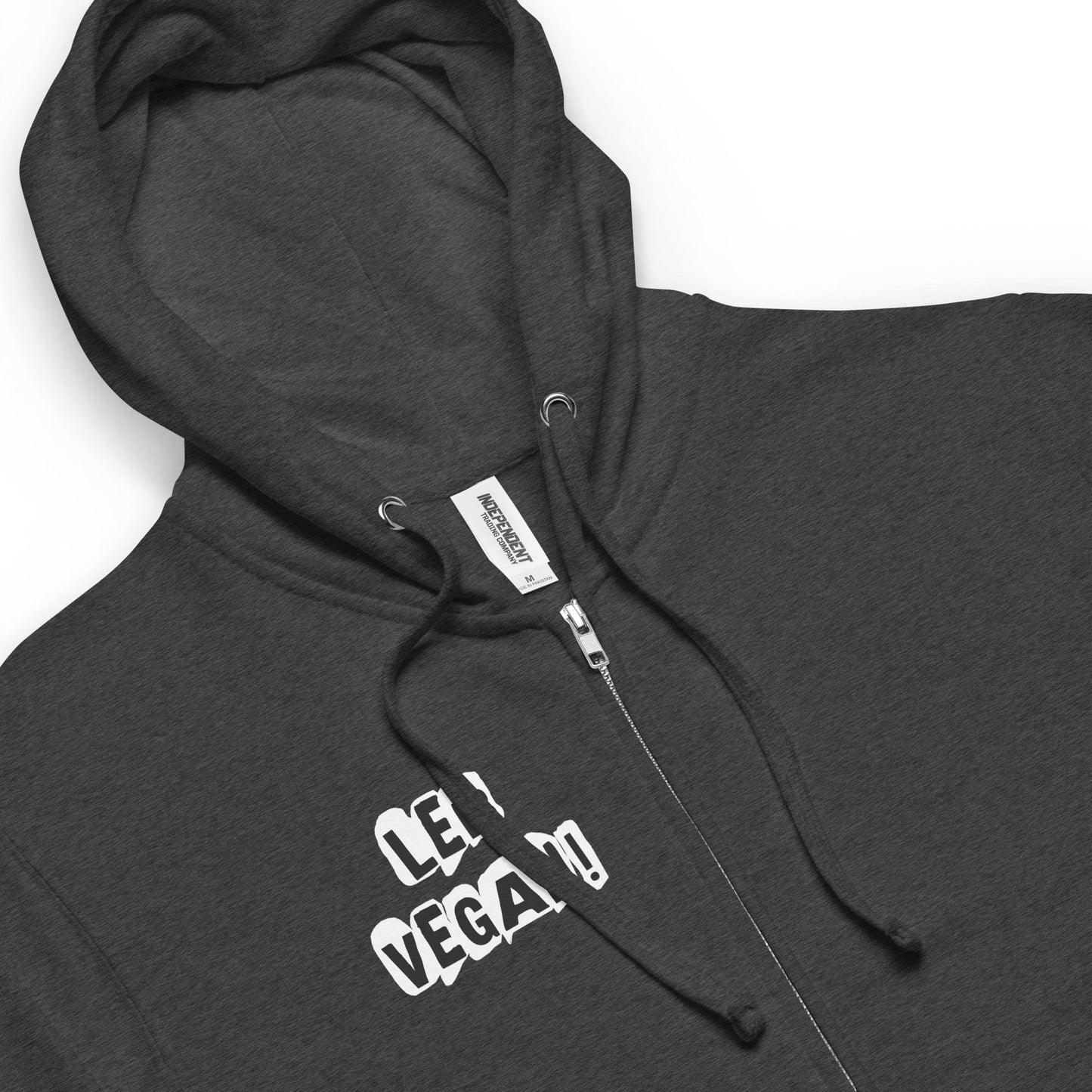 NEON Leb vegan! Veganismus Definition Unisex Zip-Hoodie NVSINO