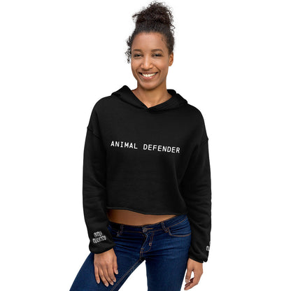 NEON | Animal Defender Crop-Hoodie NVSINO